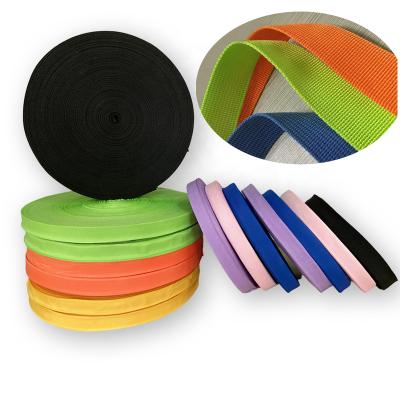 China 20mm 30mm 40mm 50mm Polypropylene Durable Soft Bead Woven Pattern PP Single Webbing for sale