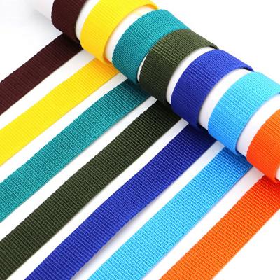 China Wholesale Colored Polypropylene Webbing Customization Viable Straps PP Straps Factory For Backpack for sale