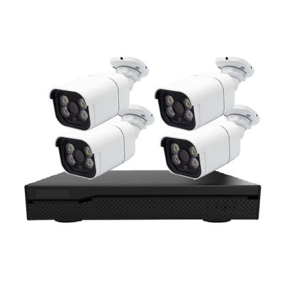 China Smart Camera NVR System Camera Security Surveillance System 4CH POE AI NVR Kit Hot Selling Good Quality Outdoor Network H.265 xmeye ip camera zu verkaufen