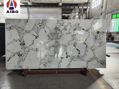 China O quartzo artificial marmoreia a vista de lajes de quartzo para a decoração interna de Kitchentop e de Worktop à venda