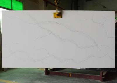 Chine Quartz blanc de Calacatta de partie supérieure du comptoir artificielles de quartz favorable à l'environnement à vendre