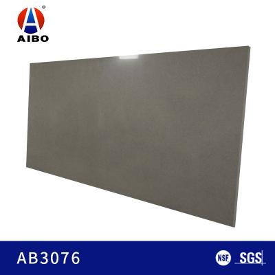 China Granite Textured 18MM Speckled Grey Artificial Floor Tile Quartz for sale