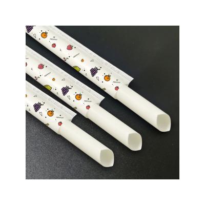 China Dinking Straws Compostable Plastic Pla Straight Straw for Super Markets for sale