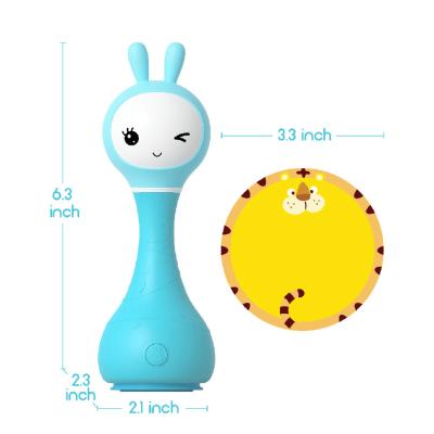 China Toy Best Seller Hot English Early Education Activity Toys Chinese Alphabet Counting Interactive Game Baby Rattle Toys Educational Bilingual Learning Alilo for sale