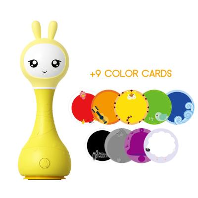 China Alilo Funny Hot Selling Gift Baby Toddler Infant Rabbit Amazon Bunny Educational Electronic Toys Talking Animal For Children for sale