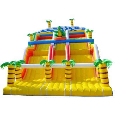 China Outdoor Commercial Kids Jumping Jungle Slide Inflatable Water Slide PVC Inflatable Water Slide On Sale for sale