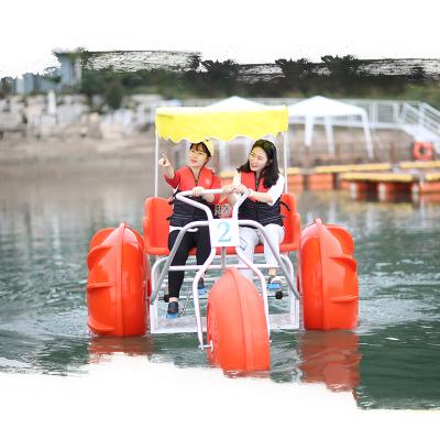 China Polythyleno Three Big Wheel Water Tricycle Rotomoulding Sea Bike for sale