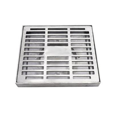 China GUIDA 771015 Modern Square Shape Heavy Duty Bathroom High Quality Casting Aluminum Floor Drain for sale