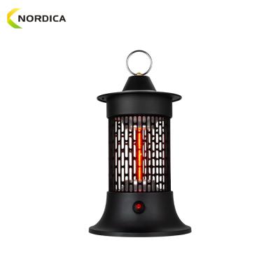 China Automatic Round Shape Electric Outdoor Patio Cage Aluminum Alloy Protective Indication Household Infrared Portable Heater For Garden Patio for sale