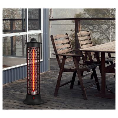 China Patio Use Outdoor Electric Portable Heaters Stand Infrared Electric Carbon Fiber Radiant Heater for sale