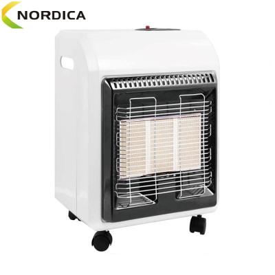 China Mini Type Ceramic Tile Gas Heater Mini House Heating Portable Butane Gas Mobile Heater Home Appliances Popular In Germany for sale