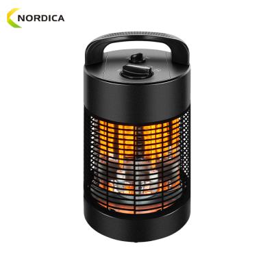 China Carbon Fiber Table Top New Design Stored Infrared Electric Room Light Heater for sale