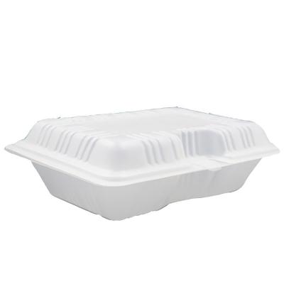 China Microwavable Disposable Storage eco friendly take away food packaging lunch boxes for sale