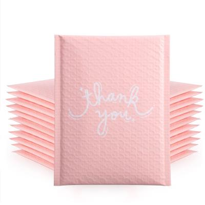 China BIODEGRADABLE Color Custom Poly Bubble Mailer Padded Envelopes with Logo Printed Biodegradable Bubble Mailer Bags for Packaging for sale