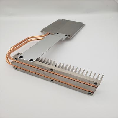 China OEM Aluminum Factory Customized Radiator Aluminum Copper Pipe Skiving Radiator Heat Pipes for sale