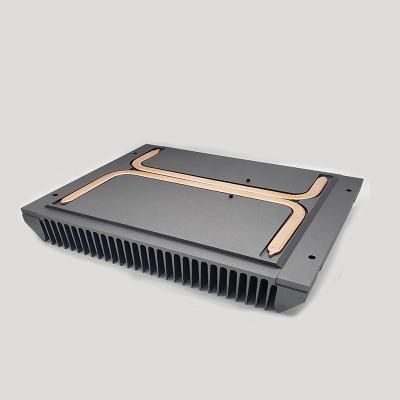 China Factory Price Large Extrusion Radiator Heat Pipe Heat Pipe Customized Copper Aluminum Radiator for sale