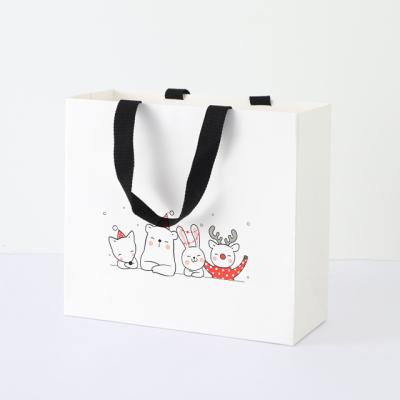 China Recycled Materials Paper Bag Gift Wrapping Bag Cartoon Anime Custom Creative Custom Paper for sale