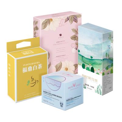 China Recycled Materials Wholesale Customized Folding Cardboard Box Packaging Box for sale