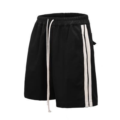 China Casual Hip Hop H030 Summer White Sportswear Wholesale Cargo Breathable Track Drawstring Casual Sweat Shorts For Men for sale