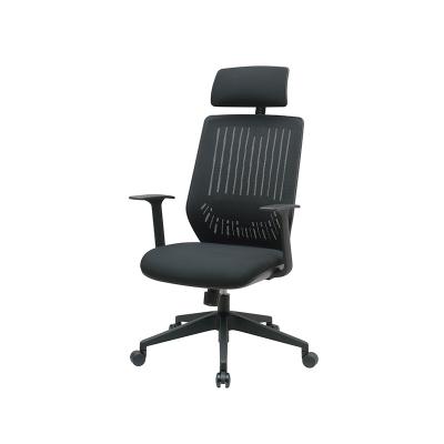 China High End Economical Furniture High End Staff Office Chair Black Mesh Office Swivel Chair for sale