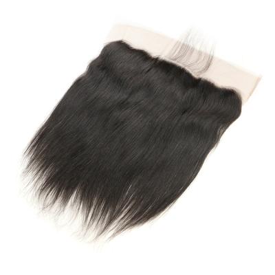 China Can Be Dyed And Bleached Or Change Design Bleached Knots Pre Plucked Indian Hair Free Part Wholesale 13X6 Lace Frontal Headband Virgin Hairline for sale