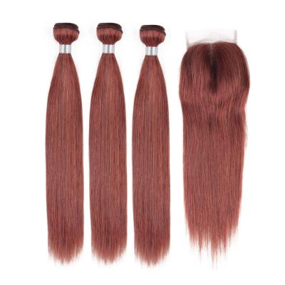 China International Curl Good Market Curly Hair Company, Hot Sale 100% Virgin Hair Weave Color #33 In Bulk for sale