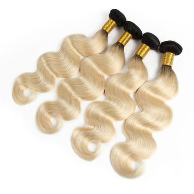 China Wholesale Russian Body Wave Hair Extensions,Unprocessed Raw Virgin Russian Curly Hair Bundles Sellers,Natural 613 Blonde Russian Hair for sale