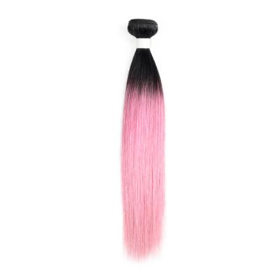 China Silky Straight 10Inch Weft 100% Virgin Peruvian Pink Straight Human Hair 10Inch With Baby Hair for sale