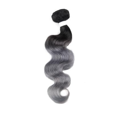 China Unprocessed 100% Human Hair Ombre Braiding Hair Body Wave Hair, Raw Brazilian Lily Human Hair Weave, Brazilian Hair Grade 9A for sale