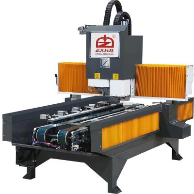 China FULLY AUTOMATIC SINPLEX LINE Stone Treatment TWO-DEAD HOLE OPENER for sale