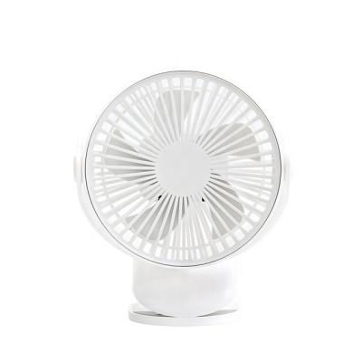 China 180Â ° 2021 New Product Summer USB Rechargeable Table Fan Rotating Portable Clip On Fan for sale