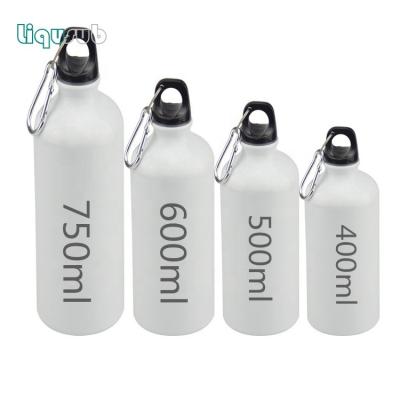 China Mida 500ml 600ml 750ml Aluminum Sports Bottle Sublimation Viable Empty Water Bottle For Outdoor Summer Camping Recycling for sale