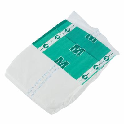 China Printed Disposable Nonwoven Fabric High Absorbency Taped Adult Diaper For Incontinence Elder for sale