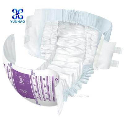 China Chinese reliable performance plain weave disposable waterproof adult diaper for sale