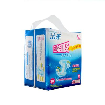 China Printed Chinese Manufactured Adult Diaper / Thick Adult Diaper Pants for sale