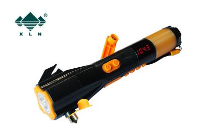 China Orange Notauto-Hammer-USB-Port-Kompass 800MAH des Schwarz-0.5W LED zu verkaufen