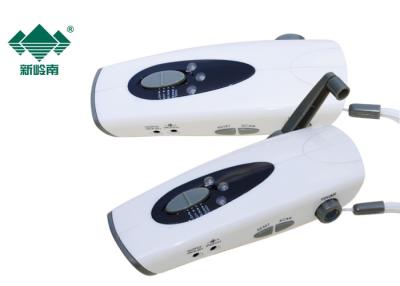 China Rechargeable Hand Crank Led Flashlight Radio For Emergency With Phone Charger for sale