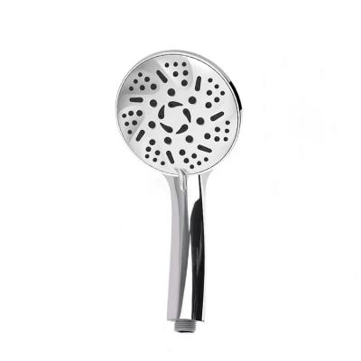 China Thermostatic Faucets Pump Curved Shower Head With Handle Curve Head Shower Bubble Massager With Standard Accessories for sale