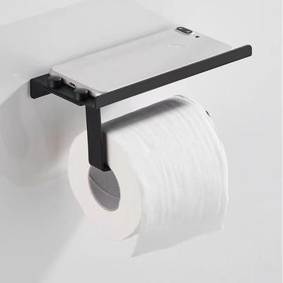 China Modern Stainless Steel Paper Towel Holder Under Buffet Wall Mount Hand Towel Rack Bathroom Roll Toilet Paper Holder for sale