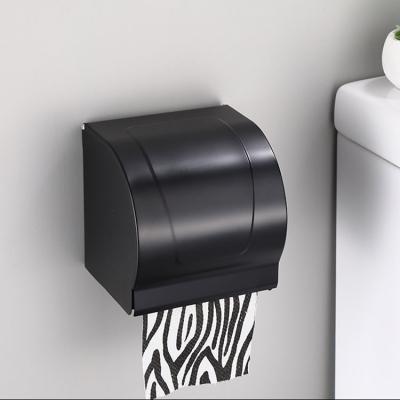 China Modern Wall Mount Stainless Steel Roll Holder Rectangle Kitchen Magnetic Roll Dispenser Magnetic Roll Paper Towel Holder for sale