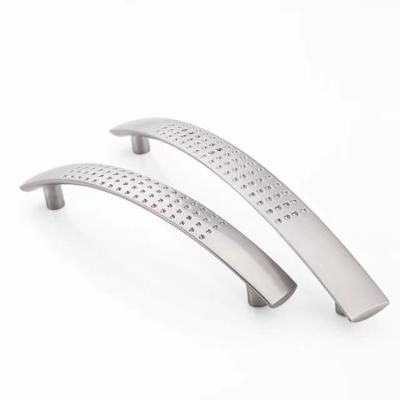 China Home Hardware Matte Nickel Cabinets Drawers Furniture Handle Modern Kitchen Door Handle For Furniture for sale