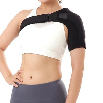 China Waterproof Adjustable Neoprene Fitness Shoulder Protector Back Seat Shoulder Support Brace for sale