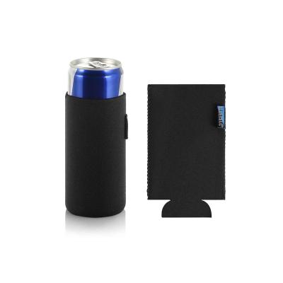 China Slim Logo Neoprene Waterproof Beer Cooler 330ml 300ml 12oz Waterproof Custom Slim Lean Box Cooler Sleeve for sale