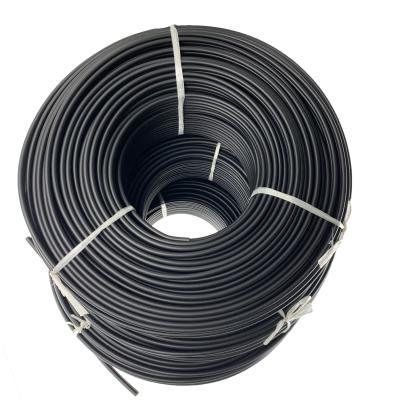 China 100m/drum 2*4mm2 Double Copper Core UV Resistant Flexible Tinned DC PV Solar Cable H1Z2Z2-K 2x6mm2 for sale