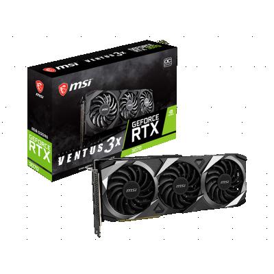 China New rtx GeForce RTX 3070 VENTU S 3X 8G OC LHR 3070 workstation graphics cards in stock for sale