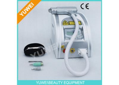 China Portable ND Yag Laser Tattoo Removal Machine for fleck  black nevus age pigment for sale