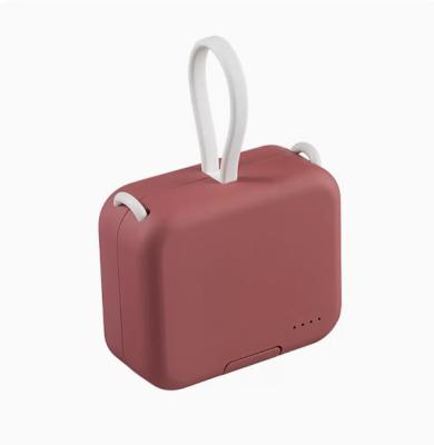 China The Quick Charge Support Power Bank comes with a cable suitable for universal Apple Android fast charging, large capacity, ultra-thin, compact, and portable. for sale