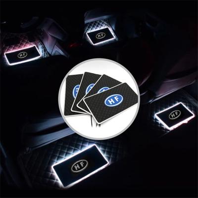 China 2020 Custom Color Full Set Car Floor Mats LED Floor/Rubber Foot Mats With Good Price for sale