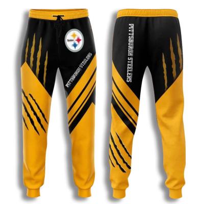 China Browns Dolphins 49ers Steelers Vikings NFL Football 32 Teams Sports Men Pants 3D Printing Breathable Pants for sale