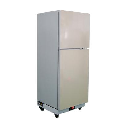 China 2022 Solar Energy Refrigerator Freezer with Solar panel with backup power station(on bottom) for Outdoor without Electricity for sale